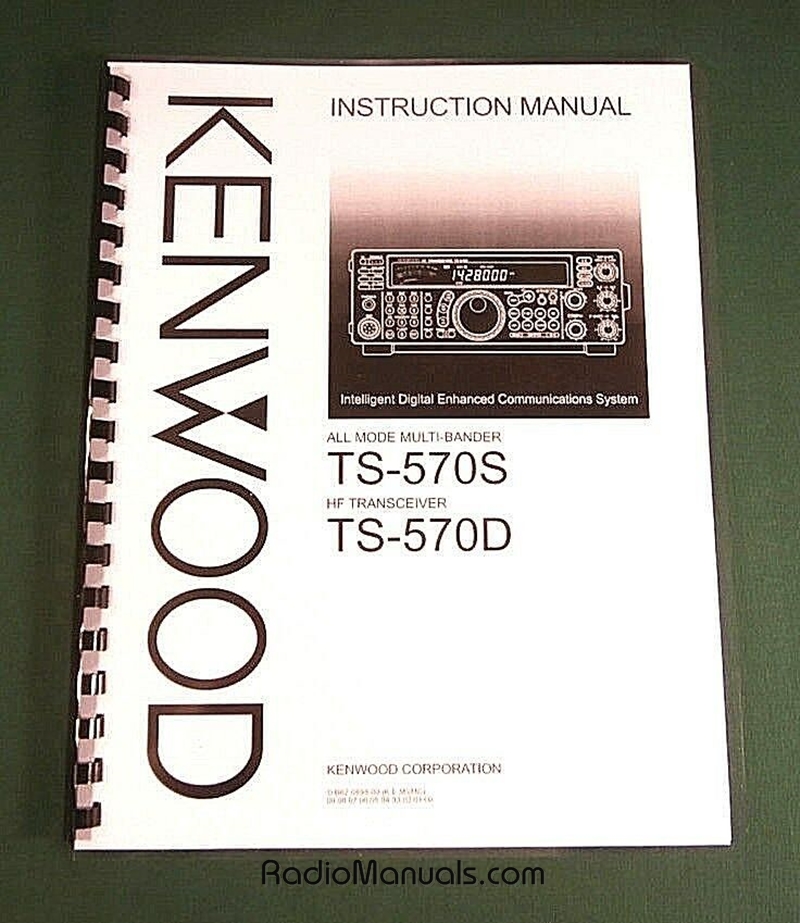 Kenwood TS-570S / TS-570D Instruction manual